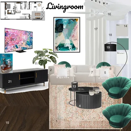 Living Room Interior Design Mood Board by emzy on Style Sourcebook
