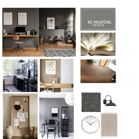 Büro Interior Design Mood Board by SollbergerC on Style Sourcebook