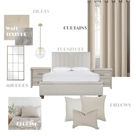 BEDROOM Interior Design Mood Board by LAYAL on Style Sourcebook