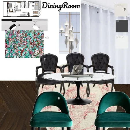 Dining Room Interior Design Mood Board by emzy on Style Sourcebook