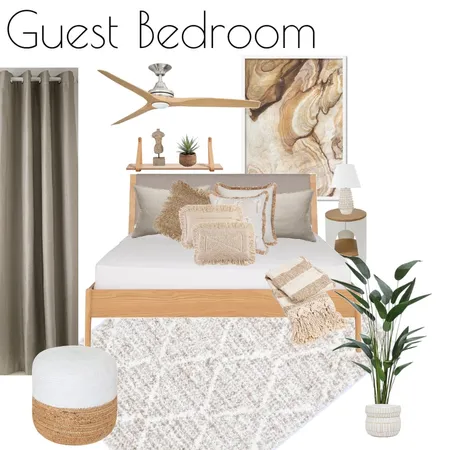 Guest bedroom Interior Design Mood Board by BiancaPassmore on Style Sourcebook