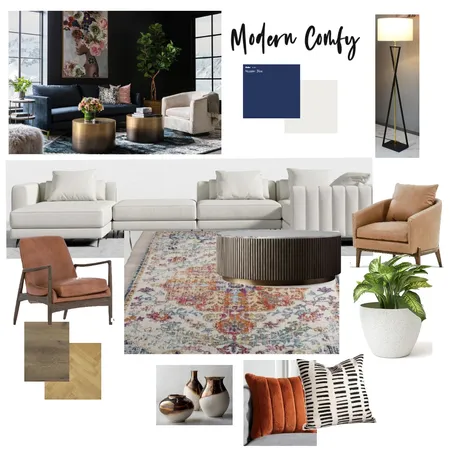 Modern Comfy Mood Board Interior Design Mood Board by rreedjw01 on Style Sourcebook