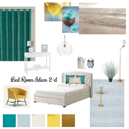 BED ROOM IDEAS 2-d Interior Design Mood Board by Sammy Funayama on Style Sourcebook