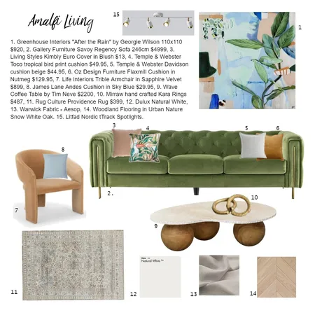 Living Room Board Interior Design Mood Board by JessicaHennessey on Style Sourcebook