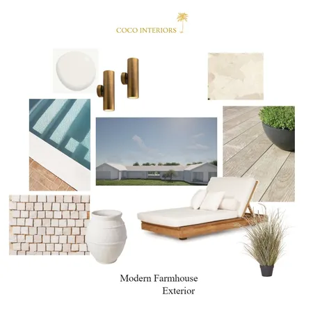 Modern Farmhouse Exterior Interior Design Mood Board by Coco Interiors on Style Sourcebook
