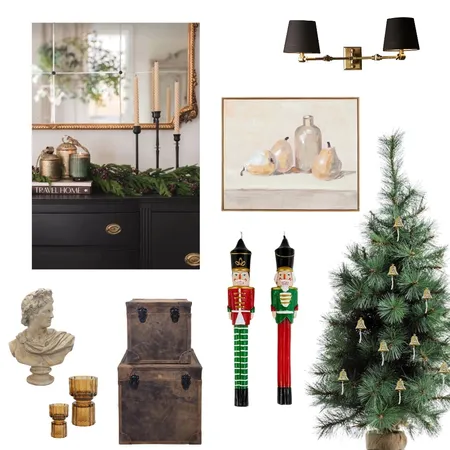 christmas tree moody decor Interior Design Mood Board by Clare.p on Style Sourcebook