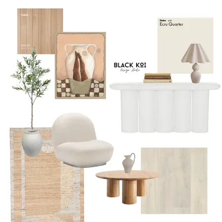 BK Office - Entry Interior Design Mood Board by Black Koi Design Studio on Style Sourcebook