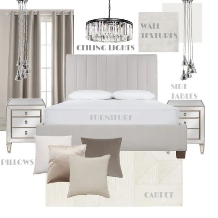 BEDROOM Interior Design Mood Board by LAYAL on Style Sourcebook