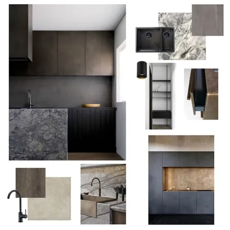 kitchen dark Interior Design Mood Board by Interior Design Rhianne on Style Sourcebook