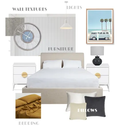 BEDROOM Interior Design Mood Board by LAYAL on Style Sourcebook