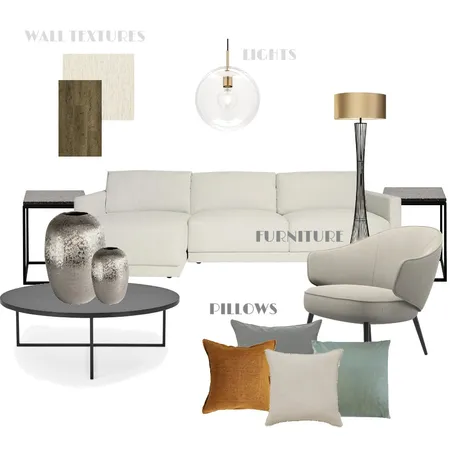 LIVING ROOM Interior Design Mood Board by LAYAL on Style Sourcebook