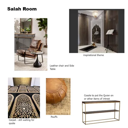 Salah Room Interior Design Mood Board by DECOR wALLPAPERS AND INTERIORS on Style Sourcebook