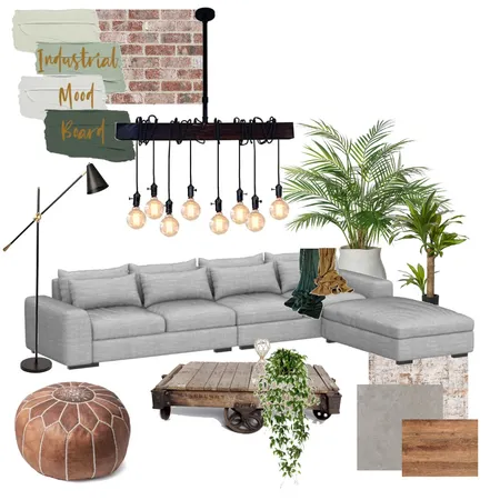 Industrial Mood Board Interior Design Mood Board by Design with Jule's on Style Sourcebook