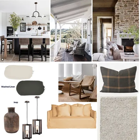 Modern Australian Farmhouse Interior Design Mood Board by mirandapaterson on Style Sourcebook