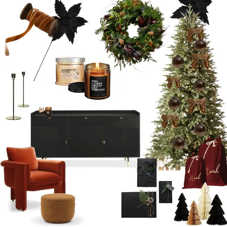 2022 Christmas Interior Design Mood Board by Oleander & Finch Interiors on Style Sourcebook