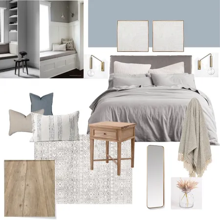 חדר שינה מנורה Interior Design Mood Board by yael harel on Style Sourcebook