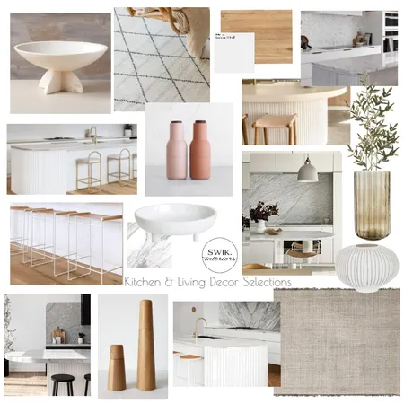 Savage/Murphy Kitchen & Living Inspo Interior Design Mood Board by Libby Edwards on Style Sourcebook
