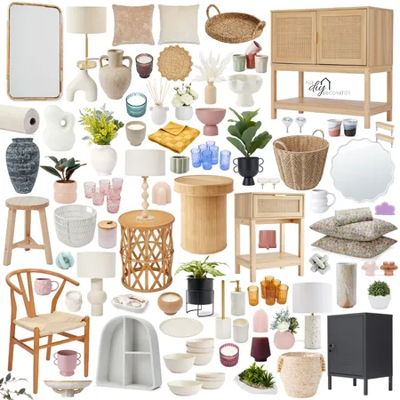 Kmart new 22 6 Interior Design Mood Board by Thediydecorator on Style Sourcebook