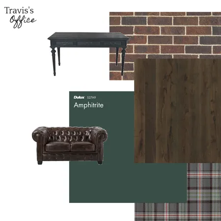 Travis's Office Interior Design Mood Board by Sandia Krauss on Style Sourcebook