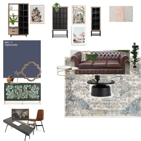 Second lounge/study Interior Design Mood Board by Ssundar on Style Sourcebook