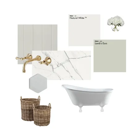 Farmhouse Bathroom Interior Design Mood Board by Veronica M on Style Sourcebook