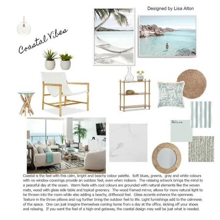 Coastal Vibes Interior Design Mood Board by lisa.alton1@gmail.com on Style Sourcebook