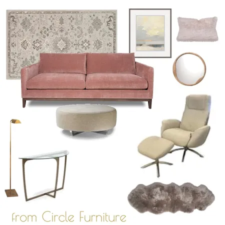 Circle Furniture 1/1 Interior Design Mood Board by Studio 333 on Style Sourcebook
