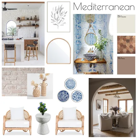 Mediterranean Interior Design Mood Board by kelseylg18 on Style Sourcebook