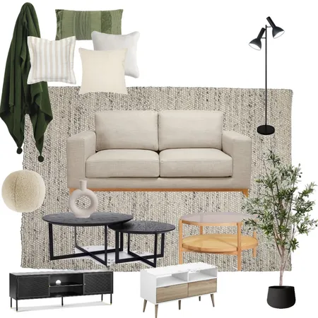 Living Room-Option 1 Interior Design Mood Board by Jnny_ on Style Sourcebook