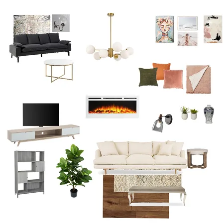 sampl board living room Interior Design Mood Board by YrD on Style Sourcebook