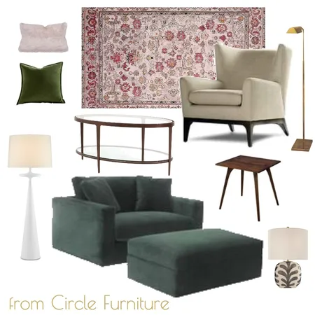 Circle Furniture 2/2 Interior Design Mood Board by Studio 333 on Style Sourcebook