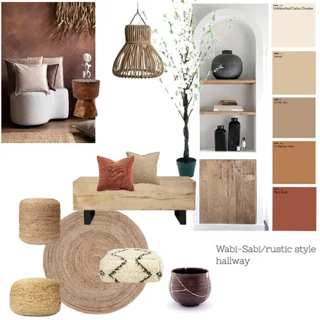 Monochromatic wabi sabi/rustic Interior Design Mood Board by Clairepean on Style Sourcebook