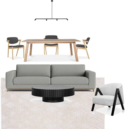 Dining / lounge room - panorama light grey2 Interior Design Mood Board by leah333 on Style Sourcebook