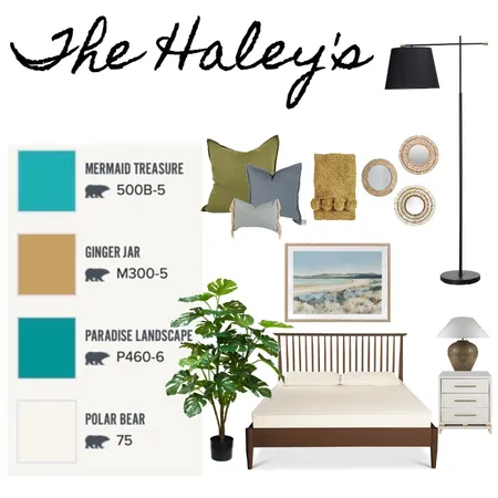 The Haley's Bedroom Interior Design Mood Board by Haven Home Styling on Style Sourcebook