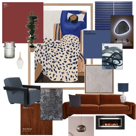 красно синий Interior Design Mood Board by Nadym on Style Sourcebook