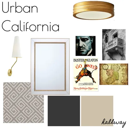 URBAN CALIFORNIA - Hallway Interior Design Mood Board by RLInteriors on Style Sourcebook