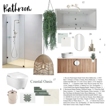Bathroom Interior Design Mood Board by delsamra on Style Sourcebook