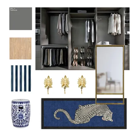 Walk in Robe Interior Design Mood Board by Greenterior Design on Style Sourcebook