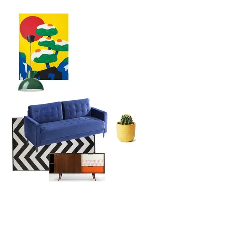 retro room Interior Design Mood Board by mariacaramia on Style Sourcebook