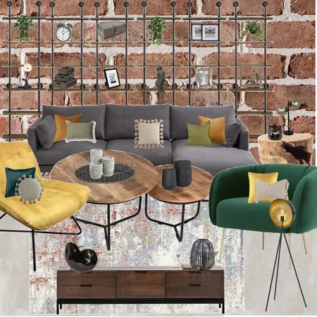 Living room Interior Design Mood Board by eparaponiari on Style Sourcebook