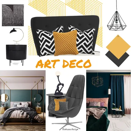 Art Deco Interior Design Mood Board by yacine on Style Sourcebook