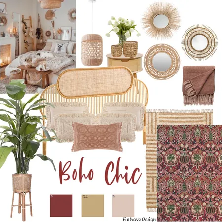 Boho Chic Interior Design Mood Board by yacine on Style Sourcebook