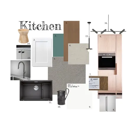 Kitchen Sample Board Interior Design Mood Board by Ingrid Susanto on Style Sourcebook