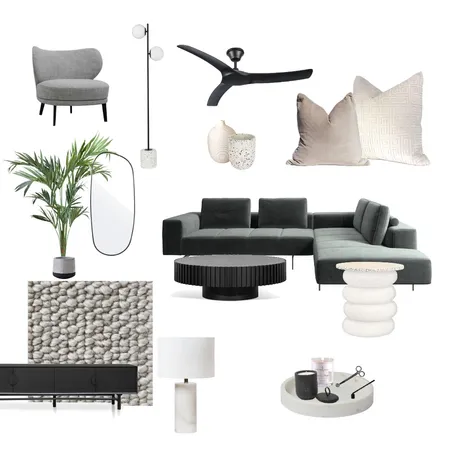 Living Room Interior Design Mood Board by geof on Style Sourcebook