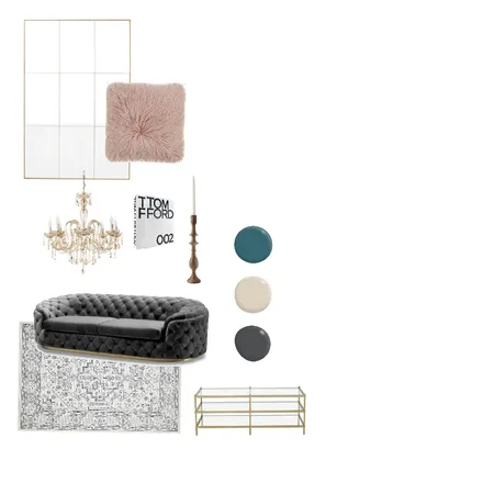 Hollywood glam Interior Design Mood Board by mariacaramia on Style Sourcebook
