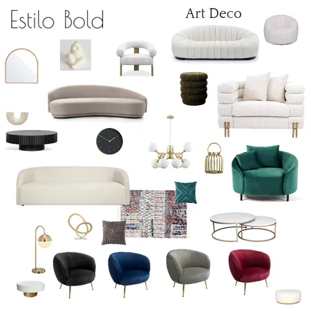 Estilo Bold Interior Design Mood Board by Rinadi Sofi on Style Sourcebook