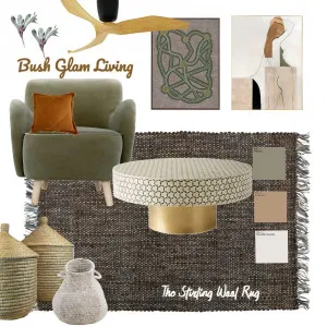 Blush Gam Living Room Interior Design Mood Board by Ohhappyhome on Style Sourcebook