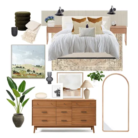 Module 10 - Master Bedroom Interior Design Mood Board by nicoleruxton on Style Sourcebook