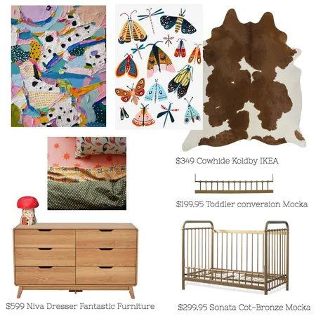 Nursery Draft 1 Interior Design Mood Board by bticehurst13 on Style Sourcebook
