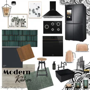Modern Kitchen Interior Design Mood Board by Katelyn Kirby Interior Design on Style Sourcebook